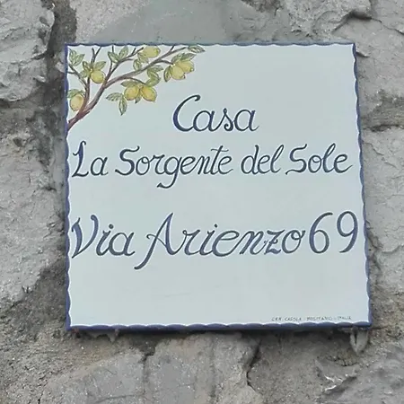 La Sorgente Del Sole Lägenhet *