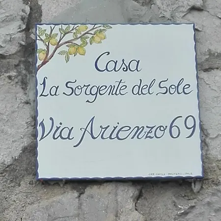 La Sorgente Del Sole Appartement *